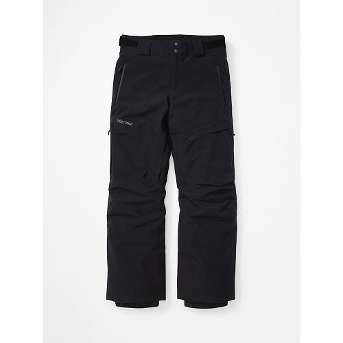 Marmot Ski Pants Black NZ - Layout Cargo Pants Mens NZ3254186